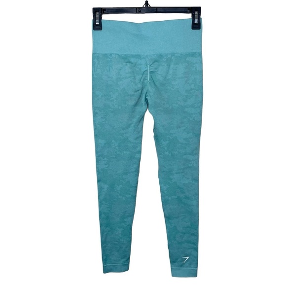 Gymshark Adapt Animal Seamless Legging Green Small - Picture 8 of 16